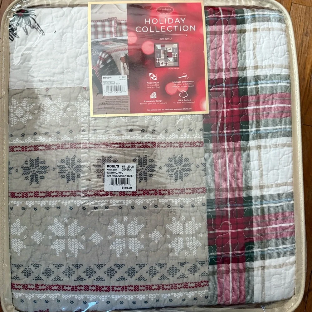 Moose Quilt New Full/Queen